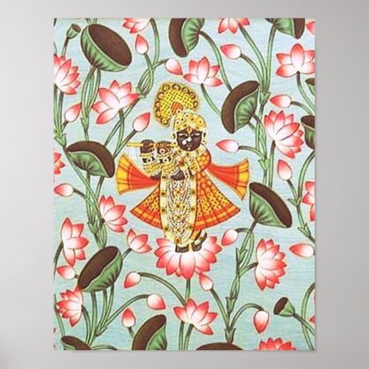 Poster krishna pichwai (Devant)