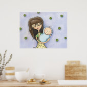 Poster Kristin & Charles magnet (Cuisine)