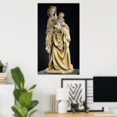 Poster Krumauer Madonna, c.1400 (Bureau à domicile)