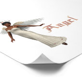 Poster KRW Angel Africain Américain (Coin)
