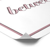 Poster KRW Danse, Beauté, Perfection Ballerina Imprimer (Coin)