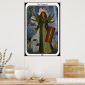 Poster KRW La Carte Empress Fairy Tarot (Cuisine)