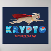 Poster Krypto Le Super Chien (Devant)
