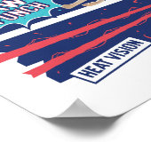 Poster Krypto Les Panneaux De Bande Dessinée Super Chien (Coin)