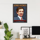 Poster Kucinich, président (Bureau à domicile)