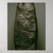 Poster Kudurru of Nazimaruttash, roi de Babylone, c.1328 (Devant)