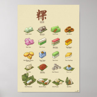 Poster Kueh | 粿 I (A4)