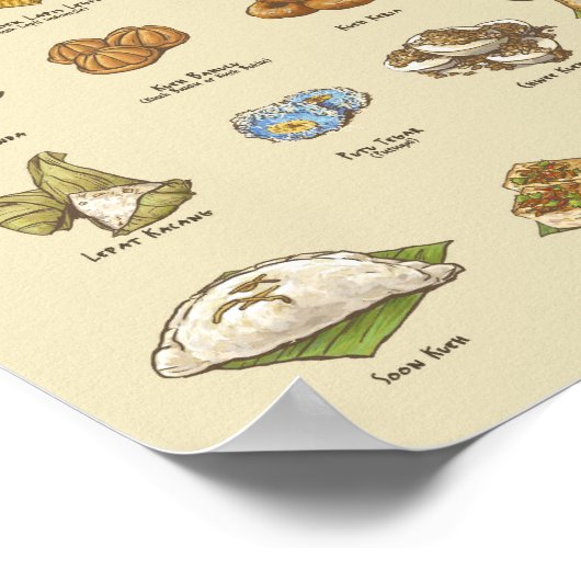 Poster Kueh | 粿 II (A4) (Coin)