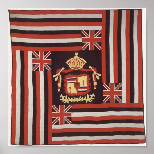 Poster KuGuu Hae Aloha (Mon Drapeau Bien-Aimé), coton haw (Devant)