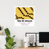 Poster KUKUI NUT NECKLACES (version non haiku) (Bureau à domicile)