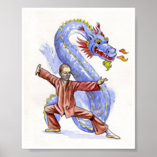 Poster Kung Fu Dragon