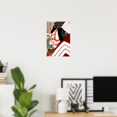 Poster kunimasa (Bureau à domicile)