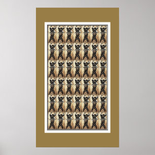 Poster  kunst Chinese Nuva_fuxi