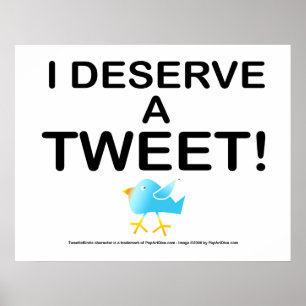 Poster, kunst - Ik vind een TWEE leuk! Poster