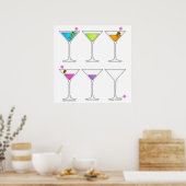 Poster, kunst - MARTINIS, Going, Going, Gone Poster (Keuken)