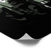 Poster Kunst Militair Soldaat (Hoek)