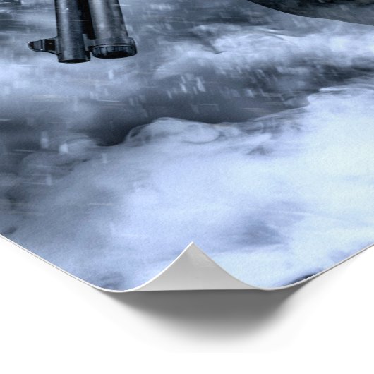 Poster Kunst Soldaat (Hoek)