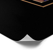 Poster Kunst Tiger (Hoek)