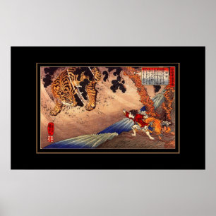 Poster  Kunst Tiger