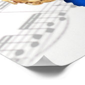 Poster Kunst van Saxmusicus (Hoek)