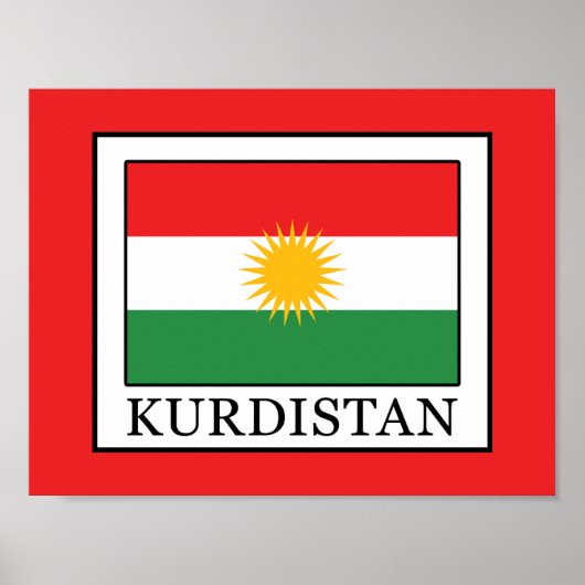 Poster Kurdistan (Devant)