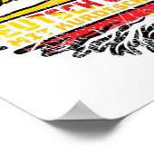 Poster Kurdistan Kurde Deutsch Deutschland Baum Wurzel (Coin)