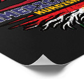 Poster Kurdistan Kurdish US American États-Unis Tr (Coin)