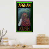 POSTER KUSH AFGHAN (Cuisine)