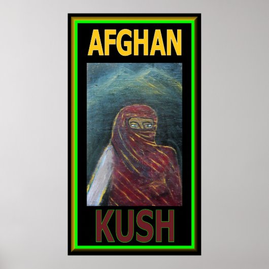 POSTER KUSH AFGHAN (Devant)