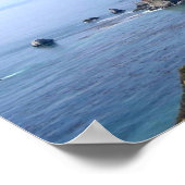 Poster - Kustlijn nabij Big Sur (Hoek)