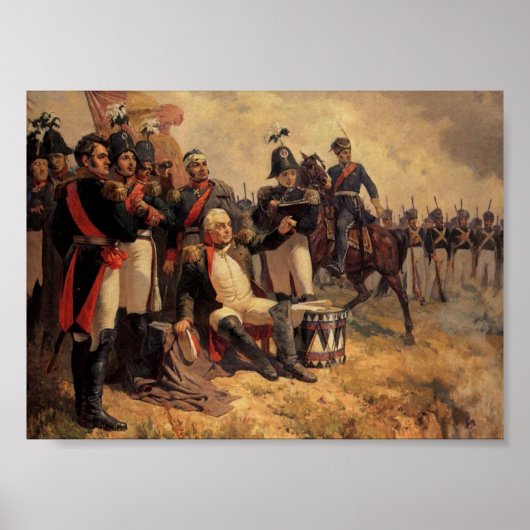 Poster Kutuzov à Borodino (Devant)