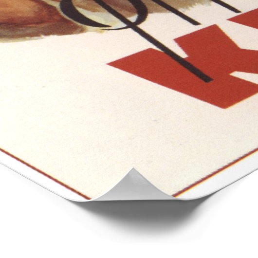 Poster Kvass soviétique (Coin)