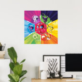 Poster Kwamis coloré (Bureau à domicile)