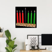 Poster Kwanzaa (Bureau à domicile)