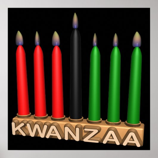Poster Kwanzaa (Devant)