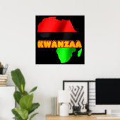 Poster Kwanzaa (Bureau à domicile)