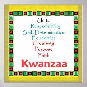 POSTER KWANZAA