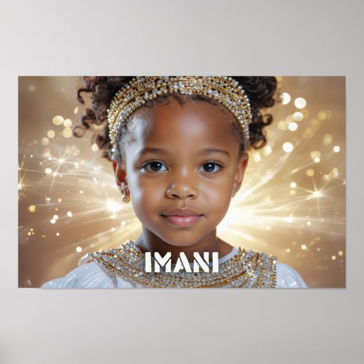 POSTER KWANZAA - IMANI - (Devant)