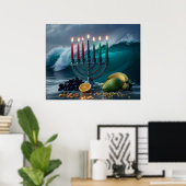 Poster KWANZAA - KINARA et MAZAO - (Bureau à domicile)