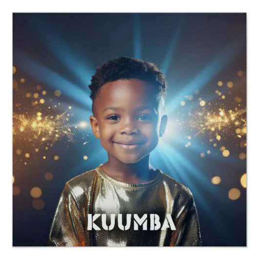 POSTER KWANZAA - KUUMBA - (Devant)