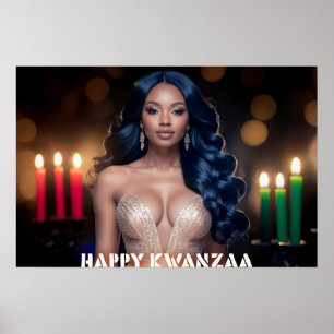 POSTER KWANZAA - KWANZAA JOYEUX