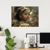 POSTER KWANZAA - UJIMA - (Bureau à domicile)