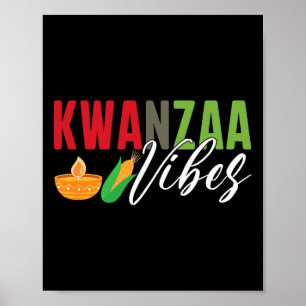 Poster Kwanzaa Vibes African American Harvest Festival