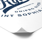 Poster Kyiv Ukraine Retro  (Coin)