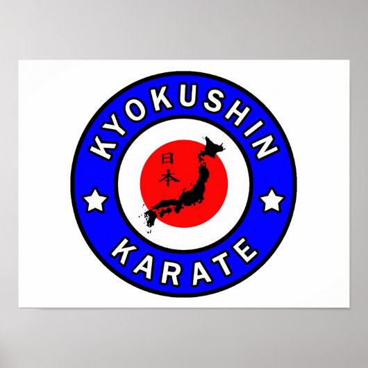 Poster Kyokushin Karate (Devant)