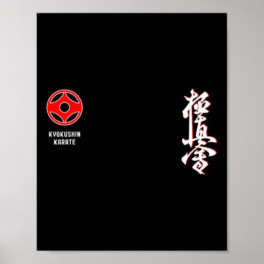 Poster Kyokushin Karate 1  (Devant)
