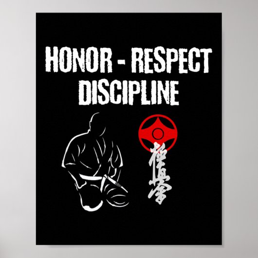 Poster Kyokushinkai  (Devant)