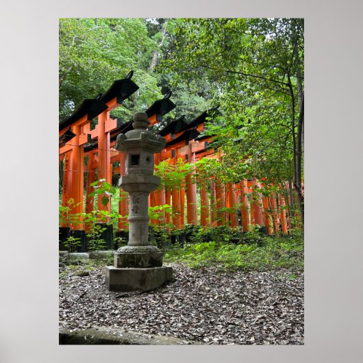 Poster Kyoto - Fushimi Inari (Devant)