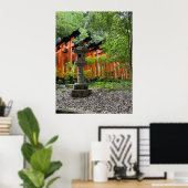 Poster Kyoto - Fushimi Inari (Bureau à domicile)