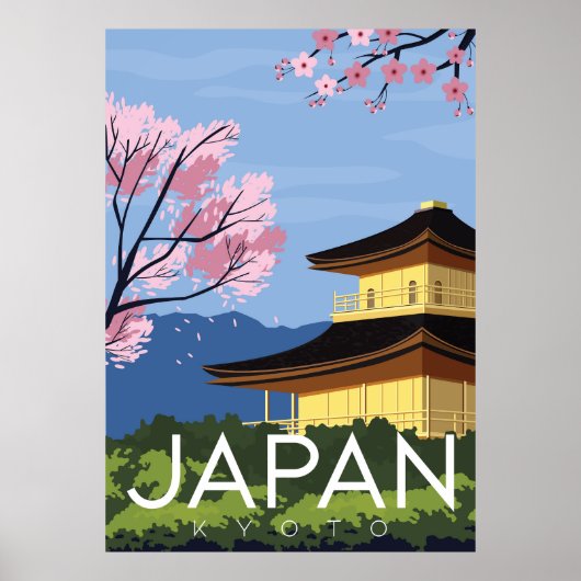 Poster Kyoto Japon (Devant)